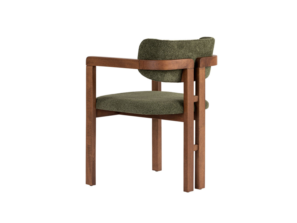 Toscana" wooden chair - 54 x 54 x 76 cm - Green