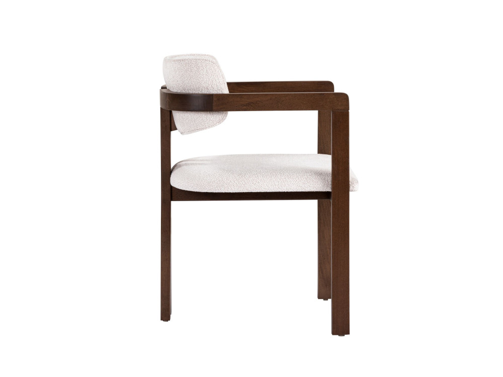 Toscana" wooden chair - 54 x 54 x 76 cm - White