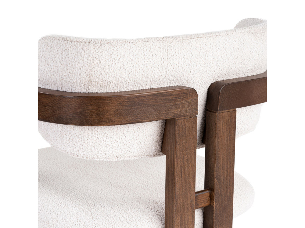 Toscana" wooden chair - 54 x 54 x 76 cm - White