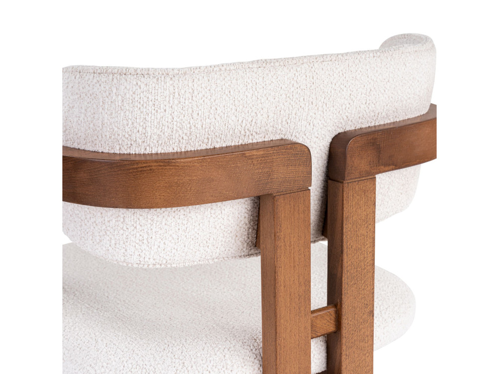 Toscana" wooden chair - 54 x 54 x 76 cm - White