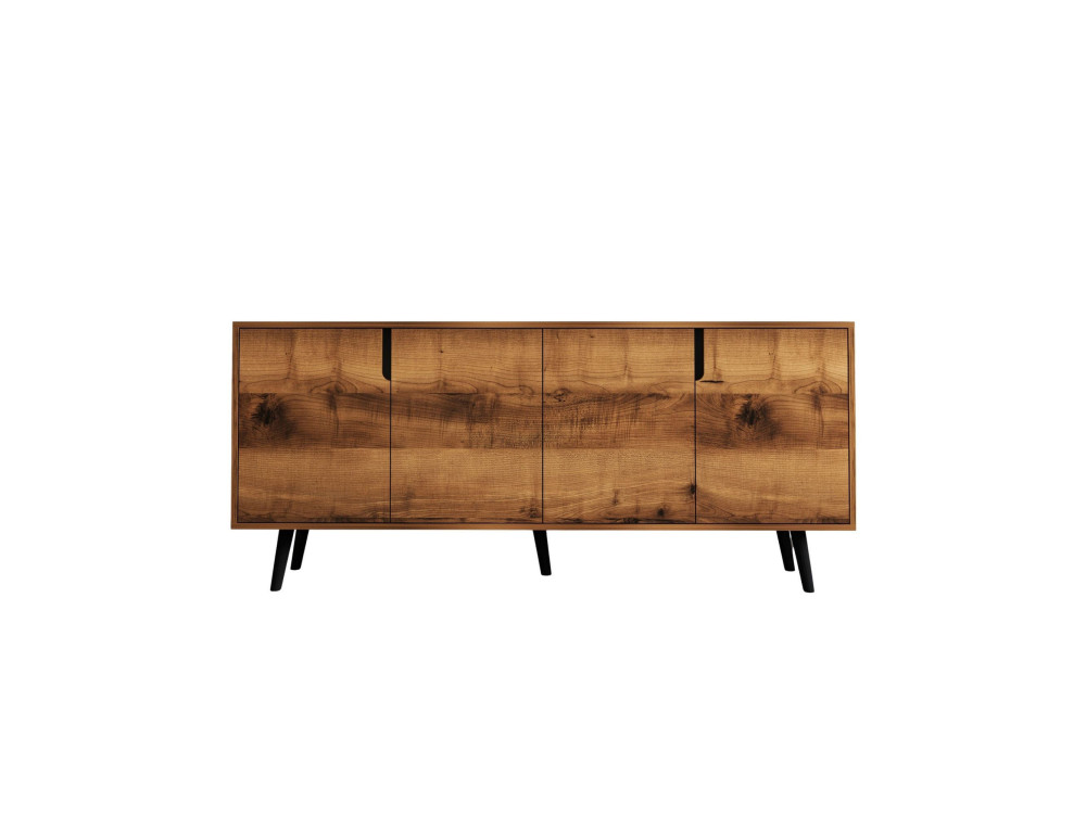 Latina" wooden sideboard - 180 x 45 x 80 cm - Brown