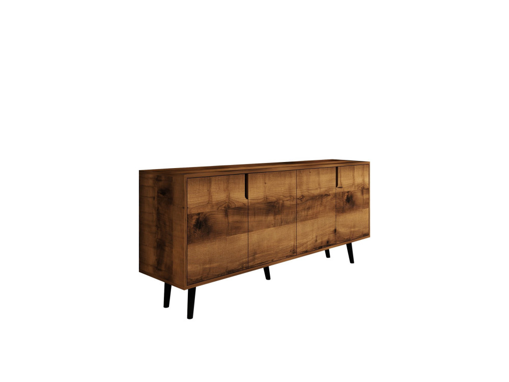 Latina" wooden sideboard - 180 x 45 x 80 cm - Brown