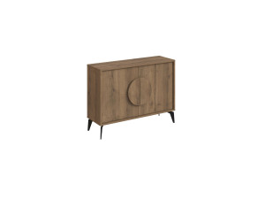 Gora" wooden sideboard - 110 x 36 x 82 cm - Brown