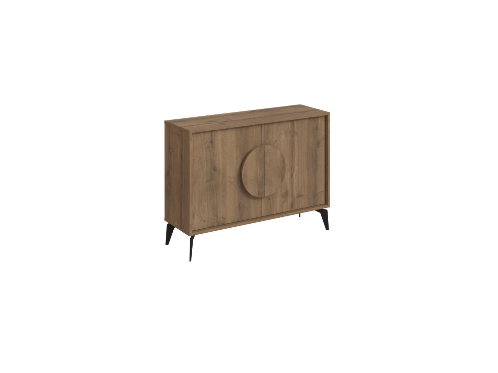 Gora" wooden sideboard - 110 x 36 x 82 cm - Brown