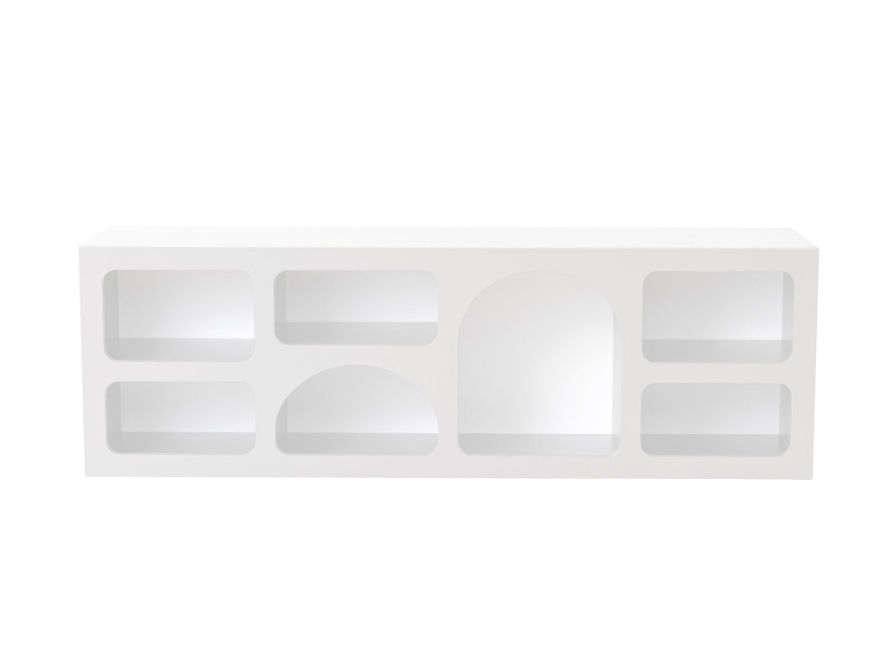 Ferlis" wooden sideboard - 160 x 40 x 51 cm - White