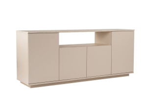 Arista" wooden console 180 x 44.5 x 75 cm - Mink