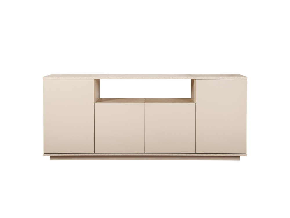 Arista" wooden console 180 x 44.5 x 75 cm - Mink