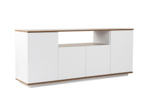 Arista" wooden sideboard - 180 x 44 x 75 cm - White