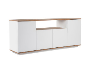 Arista" wooden sideboard - 180 x 44 x 75 cm - White