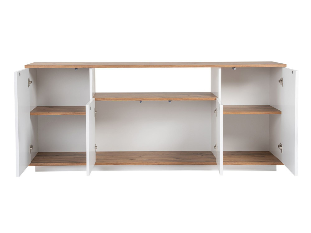 Arista" wooden sideboard - 180 x 44 x 75 cm - White