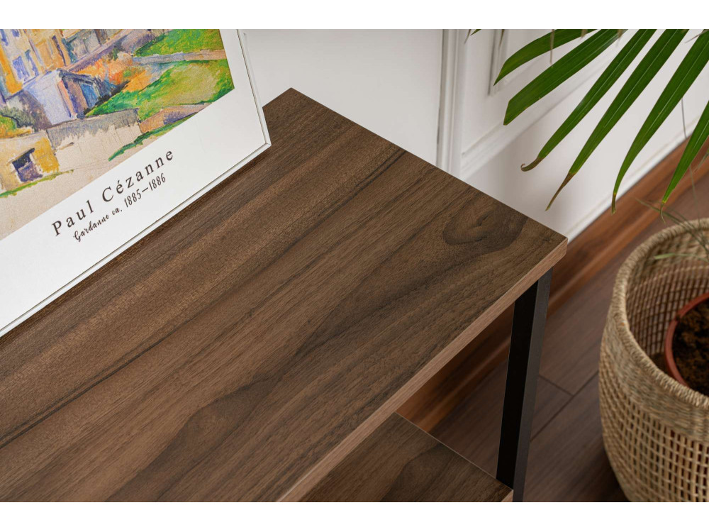 Solace" wooden sideboard - 120 x 30 x 77 cm - Brown