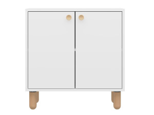 Lina" wooden sideboard - 72 x 36 x 73 cm - White