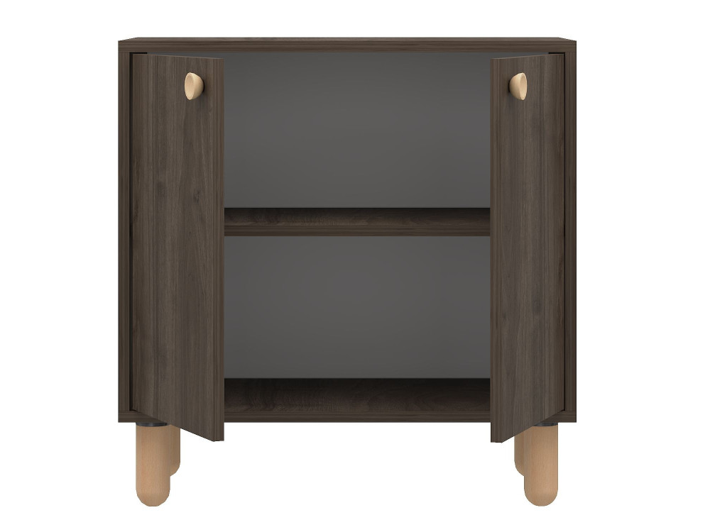 Lina" wooden sideboard - 72 x 36 x 73 cm - Brown