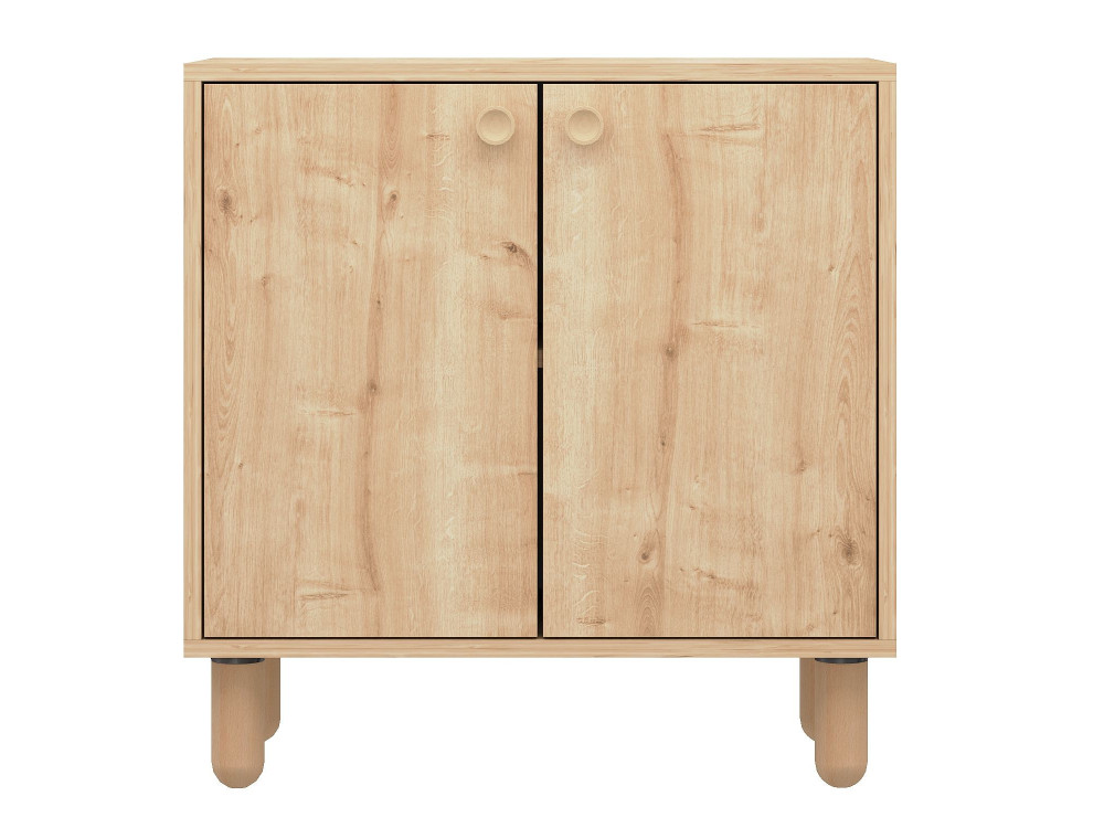 Lina" wooden sideboard - 72 x 36 x 73 cm - Beige
