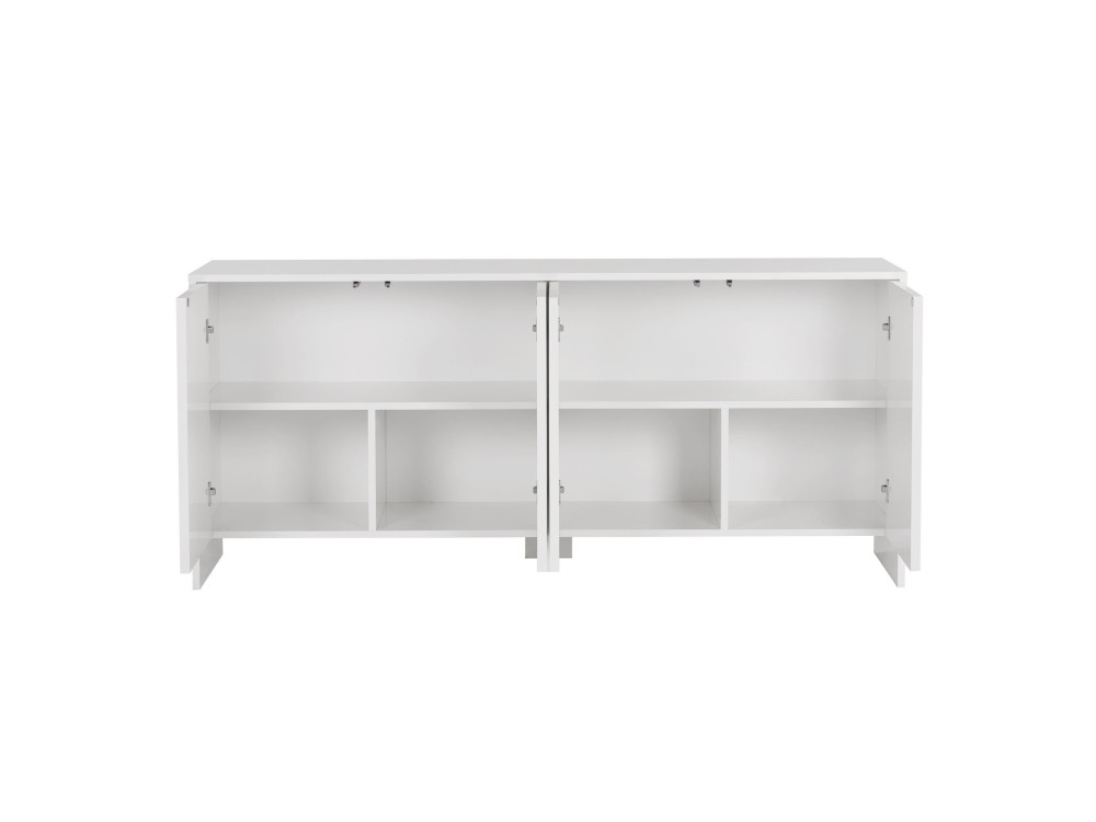 Arlen" wooden sideboard - 180 x 45 x 80 cm - White