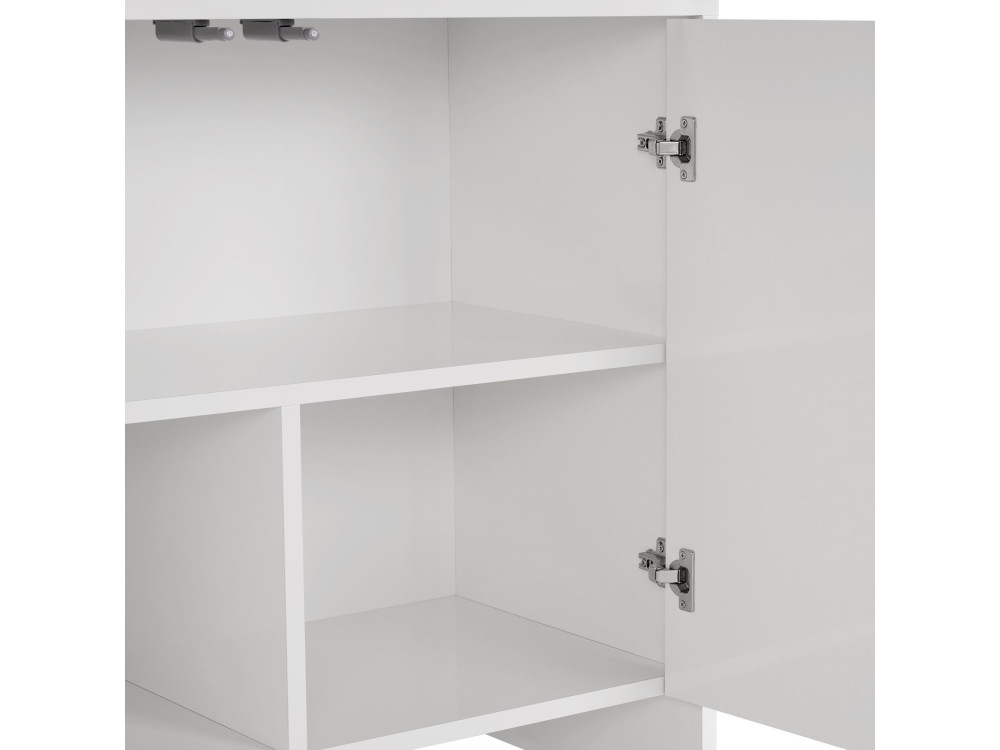 Arlen" wooden sideboard - 180 x 45 x 80 cm - White