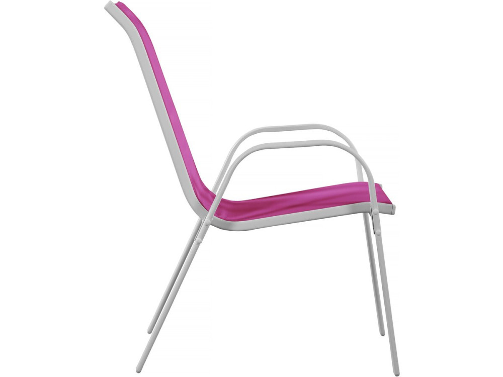 Textelene Garden Armchair "Cordoba" - Phoenix - Pink - Set of 2