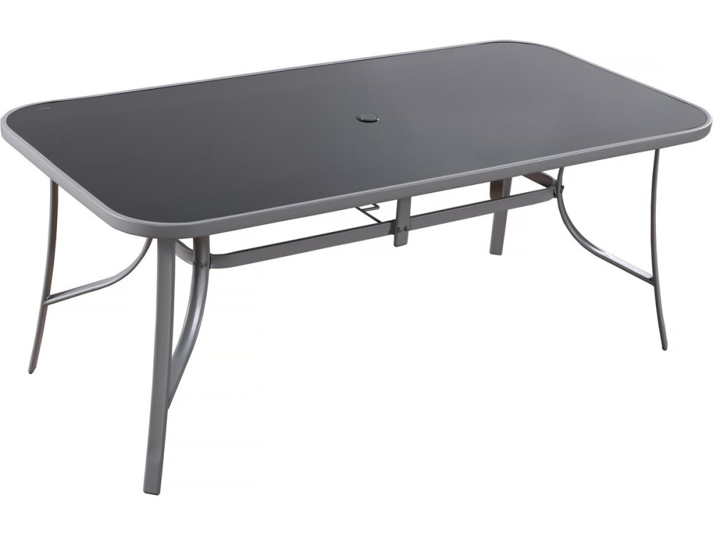 "Cordoba" garden table - Phoenix - 8 sits - Silver