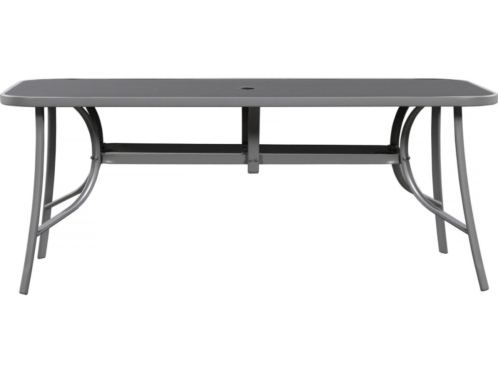 "Cordoba" garden table - Phoenix - 8 sits - Silver