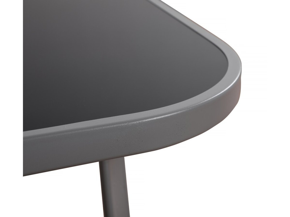 "Cordoba" garden table - Phoenix - 8 sits - Silver