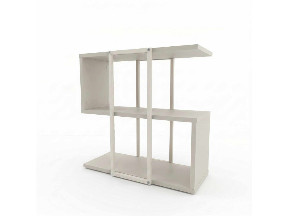 "HOMIA" Wooden Side Table - 56 x 25 x 56 cm - Stoneware