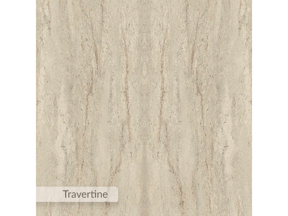 "HOMIA" Wooden Side Table - 56 x 25 x 56 cm - Travertine
