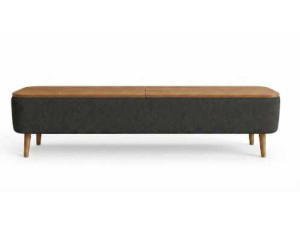 "Sarven" Wooden TV Stand - 120 x 30 x 45 cm - Anthracite