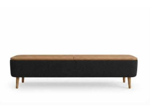 "Sarven" Wooden TV Stand - 120 x 30 x 45 cm - Black