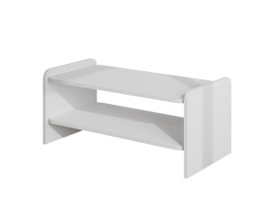"Amon" Wooden Coffee Table - 90 x 45 x 40 cm - White