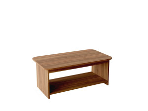 "Chb1" Wooden Coffee Table - 100 x 41.8 x 50 cm - Walnut