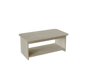 "Chb1" Wooden Coffee Table - 100 x 50 x 42 cm - Travertine