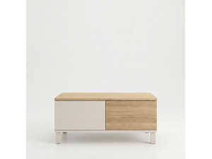 "Mood" Wooden Coffee Table - 90 x 60 x 40 cm - Sand