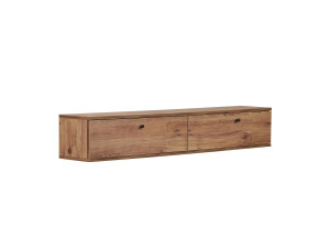 "Ligne 160" Wooden TV Stand - 160 x 25 x 25 cm - Beige