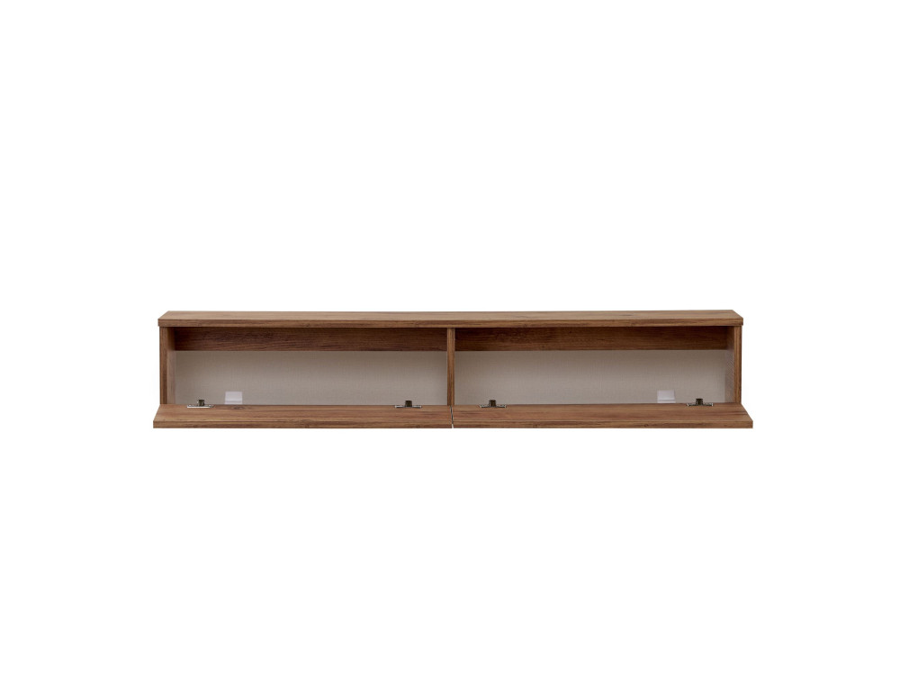 "Ligne 160" Wooden TV Stand - 160 x 25 x 25 cm - Beige