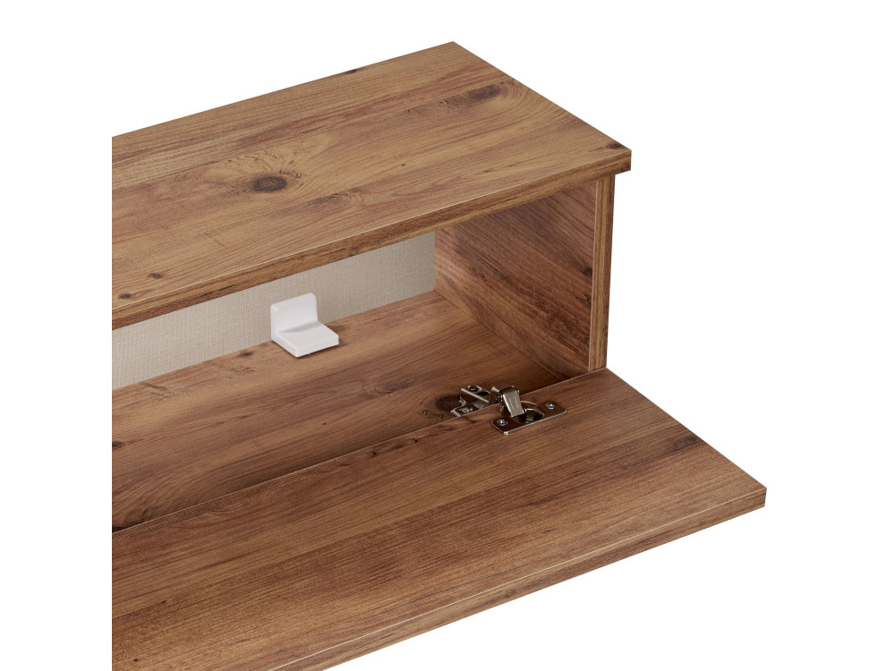 "Ligne 160" Wooden TV Stand - 160 x 25 x 25 cm - Beige