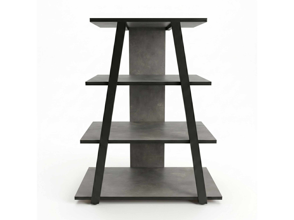 "LYNO" Wooden TV Stand - 70 x 41 x 80 cm - Gray