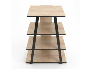 "LYNO" Wooden TV Stand - 70 x 41 x 80 cm - Beige