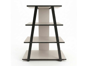 "LYNO" Wooden TV Stand - 70 x 41 x 80 cm - Gray