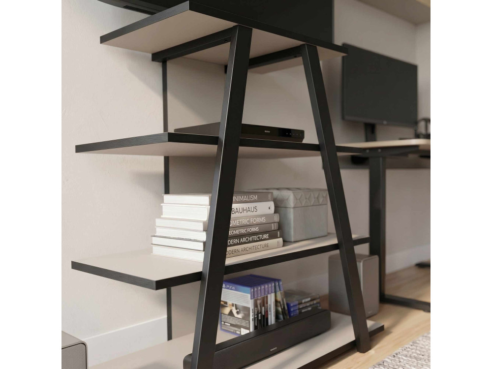 "LYNO" Wooden TV Stand - 70 x 41 x 80 cm - Gray