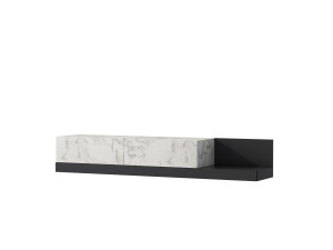 "Major" Wooden TV Stand - 180 x 37 x 30 cm - Gray