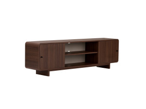 "Mirel" Wooden TV Stand - 180 x 34 x 52 cm - Brown