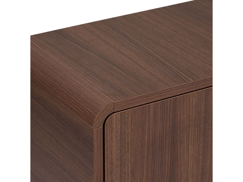 "Mirel" Wooden TV Stand - 180 x 34 x 52 cm - Brown