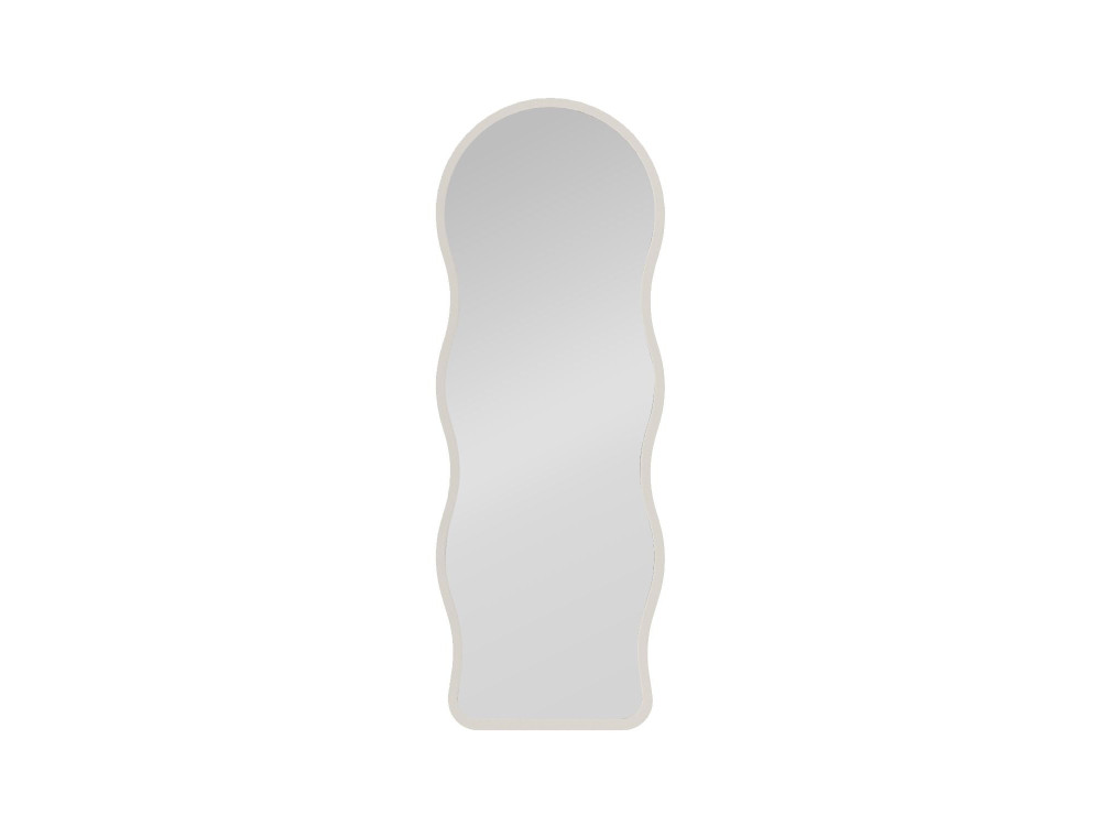 "Asial" Wooden Floor Mirror - 50 x 2 x 160 cm - White