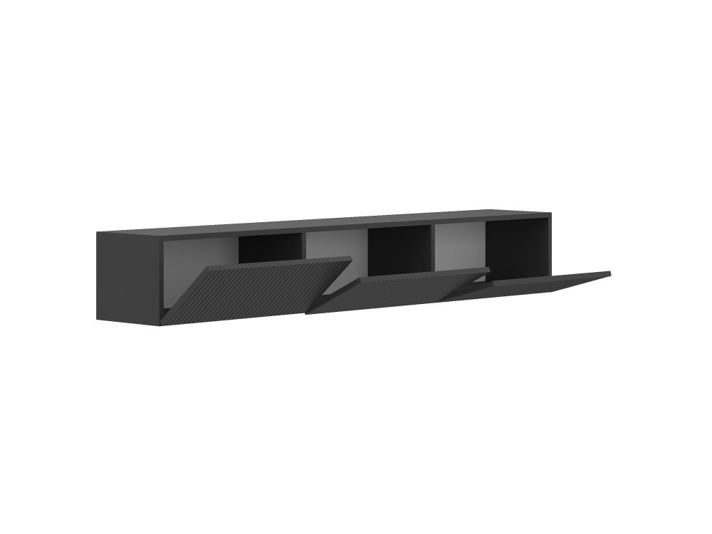 "Ada" Wooden TV Stand - 180 x 31 x 29 cm - Anthracite