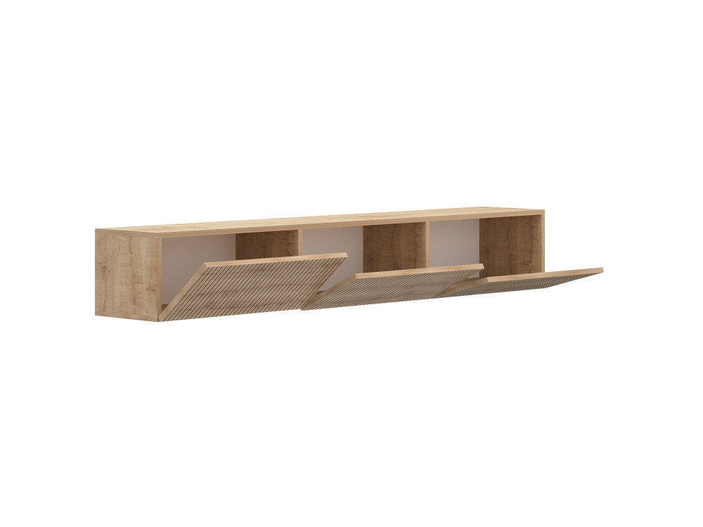 "Ada" Wooden TV Stand - 180 x 31 x 29 cm - Oak