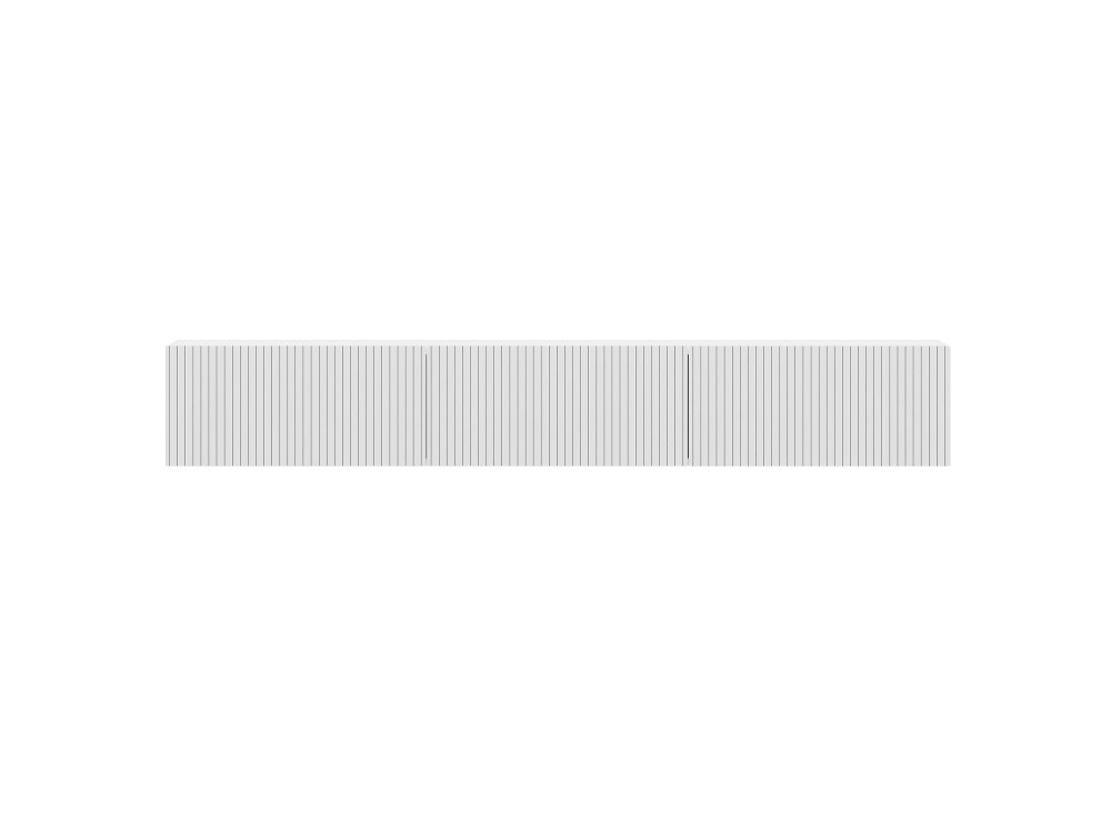 "Ada" Wooden TV Stand - 180 x 31 x 29 cm - White