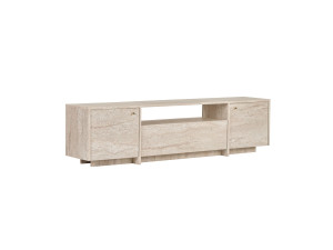 "Alvar" Wooden TV Stand - 180 x 35 x 46 cm - Beige