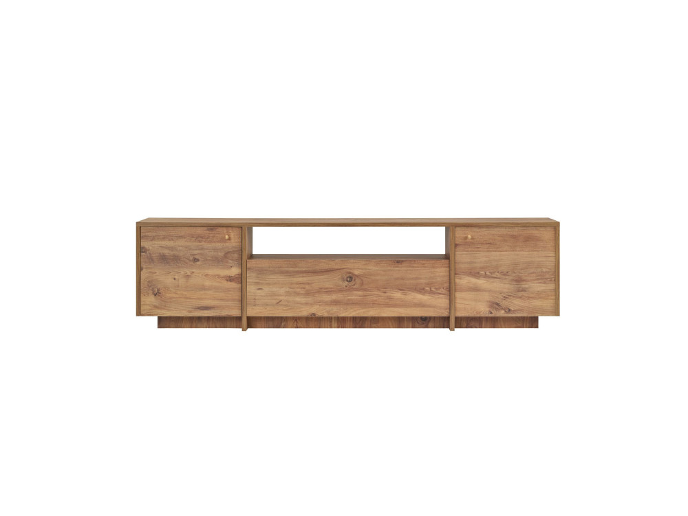 "Alvar" Wooden TV Stand - 180 x 35 x 46 cm - Atlantic Pine