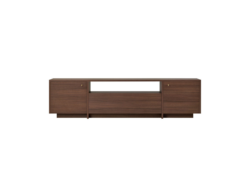"Alvar" Wooden TV Stand - 180 x 35 x 46 cm - Brown