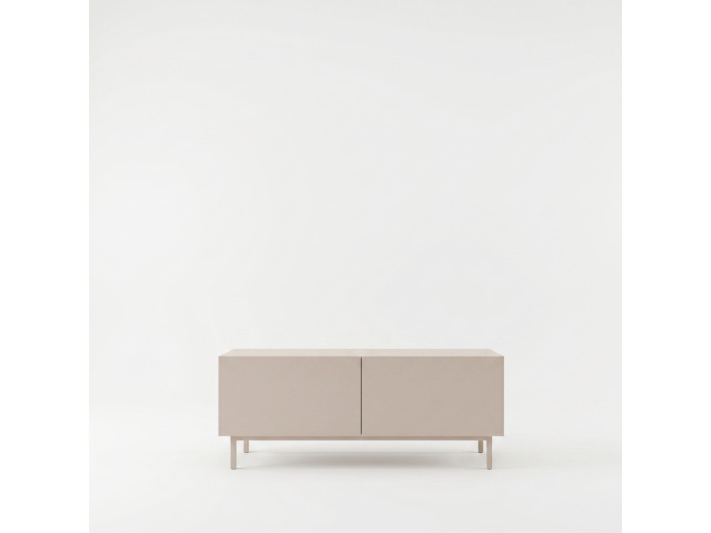 "Coast" Wooden TV Stand - 120 x 47.3 x 36.8 cm - Sand